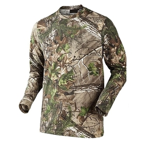Camiseta de Caza para Hombre de Calidad Premium, con Estampado de Camuflaje Elegante, para Actividades al Aire Libre, Tejido Suave, Cómodo y Duradero - Product Image 4