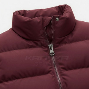 Gilet bomber décontracté pour homme de qualité supérieure, en tissu respirant et durable, avec fermeture éclair intégrale sur le devant, pour un usage quotidien - Product Image 6