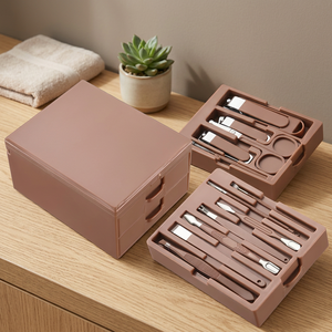 Ensemble de pédicure et de manucure multifonction en acier inoxydable - Product Image 4
