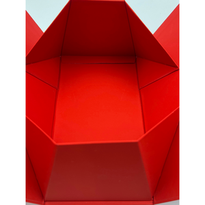 Caja Plegable Rectangular Autoarmable con Logotipo Personalizado, Cartón Gris, Forro Satinado, Construcción Duradera, Empaque de Regalo de Lujo con Asa - Product Image 3