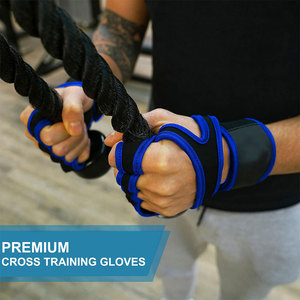 Nouveaux gants de musculation unisexes à la mode, avec support pour les poignets, imperméables, antidérapants, protection UV, extensibles, légers, pour la salle de sport - Product Image 4
