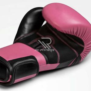 ชุดนวมชกมวยไทย MMA สำหรับฝึกซ้อม หนังแท้ ป้องกันการลื่น ปิดด้วยแถบตีนตุ๊กแก ปรับแต่งได้ - Product Image 2