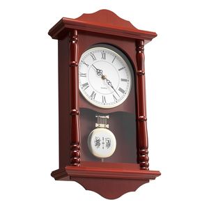 Orologio da parete a pendolo Vintage in stile antico 18 pollici con orologio a pendolo al quarzo - Product Image 1