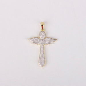 High End Christian Cross Pendant With Handmade Luxury Jewelry Craftsmanship - Product Image 1