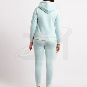 Conjunto Deportivo Informal de Cuello Redondo, Sudadera y Pantalones Deportivos Cómodos para Uso Diario, Conjuntos Deportivos para Mujer - Product Image 2