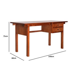 โต๊ะรับประทานอาหารไม้เนื้อแข็งทนทานต่อน้ำสำหรับใช้ในสำนักงานบ้านโรงเรียนห้องนอนห้องนั่งเล่นการประชุมเชิงปฏิบัติการด้านการรับประทานอาหาร - Product Image 2