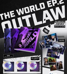 ATEEZ the WORLD EP.2OUTLAW (รุ่นมาตรฐาน) เอ็มพีโอพี ภาษาเกาหลี สำหรับทุกวัย แผ่นซีดี พลาสติกและกระดาษ BW-155 (KR) - Product Image 2