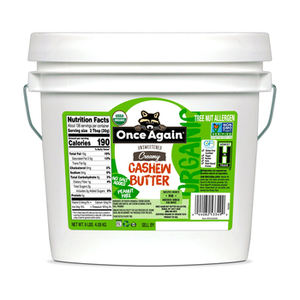Mantequilla de Anacardo Orgánica Once Again Nut Butter, 12 Meses de Duración, 4.08 kg, Refrigerar Después del Abierto, Unidad Individual - Product Image 5