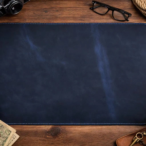 แผ่นรองเมาส์หนังวัวแท้ พรีเมียม กันน้ำ สำหรับเล่นเกมและธุรกิจ รุ่น LMP-0035 - Product Image 1