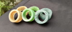 Anillos de Servilleta de Resina de Alta Calidad para Cenas Formales, Vajilla de Boda y Decoración de Mesas para Eventos - Product Image 3