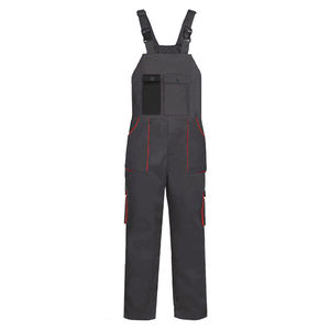 Salopette de travail pour hommes, pantalon de travail à bretelles, multi-poches, combinaison de protection, uniforme de sécurité en coton - Product Image 5