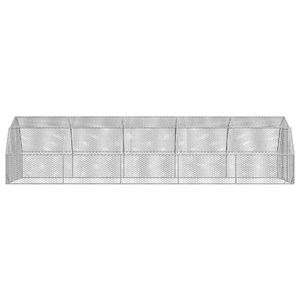 Corral Rectangular Grande de Acero Galvanizado para Pollos, Jaula para Animales para la Cría de Aves de Corral - Product Image 4