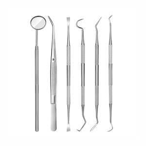 Kit d'outils dentaires pour éliminer les taches dentaires, outils en acier inoxydable, détartreur dentaire, ensemble de détartrage, prix personnalisé et abordable - Product Image 1
