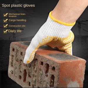 Gants de travail industriels réutilisables en gros NESTA SPORTS pour hommes, en PVC et coton, pour chauffeurs de camion, travaux de construction et sécurité - Product Image 5