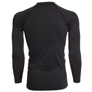 Maillot de compression OEM personnalisé respirant, écologique, antibactérien, à séchage rapide pour hommes, en Spandex UPF50, pour surf, plongée, BJJ - Product Image 1