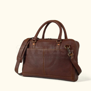 Stylish Leather <b>Laptop</b> <b>Bag</b> With Comfortable Handle And Large Capacity Ideal For Business Travel <b>Work</b> And Professional Use - Product Image 2