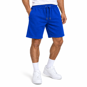custom <b>yellow</b> <b>shorts</b> cotton french terry sweat <b>shorts</b> blank casual jogger high waist gym <b>short</b> knee length loose fit - Product Image 6