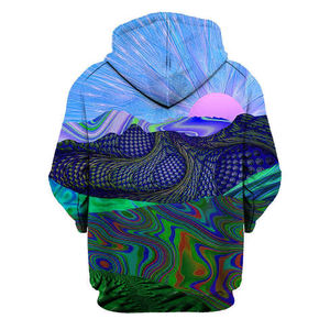 Sweat à capuche unisexe de haute qualité avec motif uni confortable d'hiver avec impression par sublimation pour hommes et femmes - Product Image 4