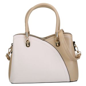 Elegante Borsa Tote in Pelle di Media Grandezza per Donna con Cuciture Alla Moda, Tracolla Staccabile e Borsa a Mano Chic - Product Image 6
