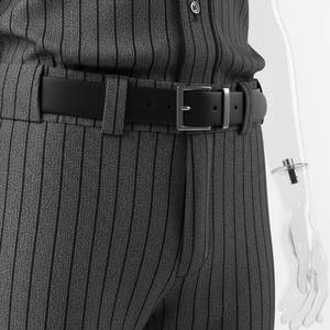 Ensemble uniforme de baseball et softball pour hommes, maillot rayé imprimé numériquement par sublimation, pantalon à boutons, respirant et anti-humidité - Product Image 5