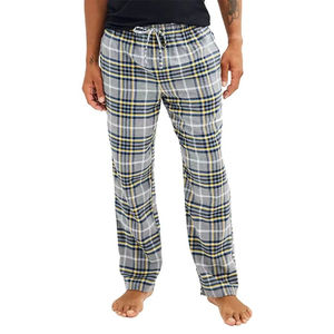 Pantalon de pyjama en flanelle pour homme, à carreaux, pour dormir, vêtements de nuit, 100% coton, confortable, pyjama de nuit - Product Image 4
