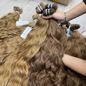 Fournisseur de Cheveux Naturels Ondulés – Tissages de Cheveux Bruts Double Drawn – Bundles de Cheveux Naturels – Plusieurs Couleurs – Couleur Piano - Product Image 1