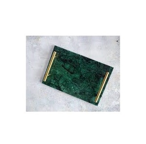100% Natural White Marble <b>Tray</b> Customized Design Home Party Wear Dinner Marble Serving <b>Tray</b> Wholesale Price Food <b>Storage</b> <b>Tray</b> - Product Image 2