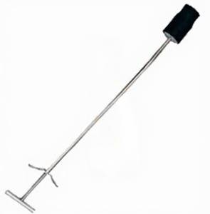 Aide au calvage vétérinaire en acier inoxydable avec poignée en T et grip antidérapant noir pour bovins, caprins et bétail - Product Image 4