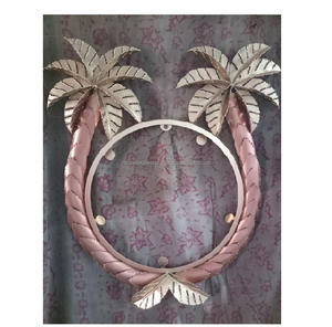 Nouveau Design Art mural en métal doré miroir mural Offre Spéciale 2021 - Product Image 5