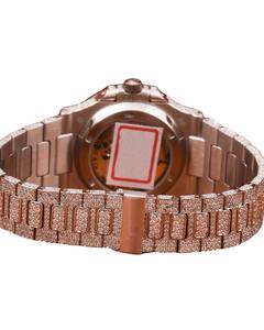 Reloj de Lujo con Diamantes Moissanite, Último Modelo, Estilo Hip Hop, Correa de Acero, Perfecto para Hombre - Product Image 4