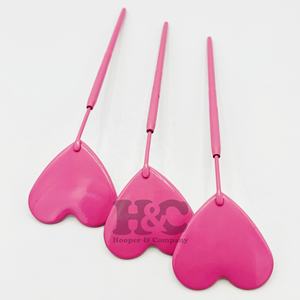 กระจกสีชมพูสำหรับต่อขนตาทำจากสเตนเลสสำหรับเด็กกระจกเคลือบสีทึบทนทานต่อขนตาโลโก้ได้ตามต้องการ - Product Image 2