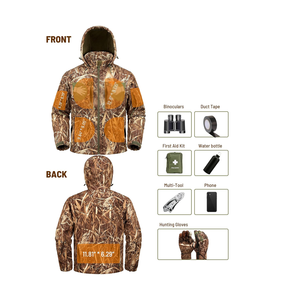 Chaquetas de Caza Impermeables de Invierno para Hombre, Precio Económico, Alta Calidad, Transpirables, Cómodas, de Color Sólido - Product Image 5