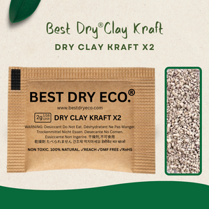 Mejor Arcilla Seca Kraft 2g X2 Desecante No Tóxico 100% Biodegradable Antimoho para Industrias Químicas del Papel - Product Image 4