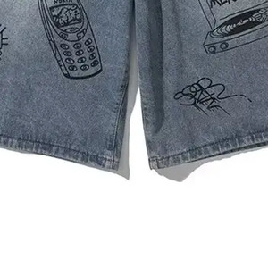 Shorts en jean élégants, shorts en denim brut, streetwear moderne et décontracté, qualité supérieure, fabricant OEM, vente en gros, exportation - Product Image 3