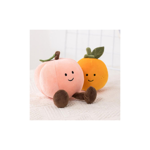 Plush Avocado <b>Toy</b> With Green Leaf <b>Soft</b> <b>Stuffed</b> Animal For Kids 0 to 24 Months Unisex - Product Image 6