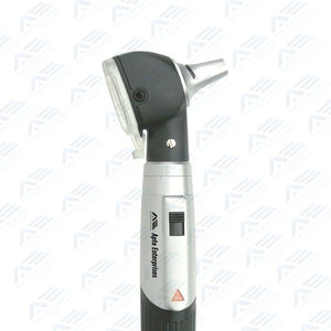 Set otoskop Led Mini dengan gagang baterai otoskop telinga portabel untuk peralatan dokter hewan diagnostik <span class=keywords><strong>Ent</strong></span> genggam