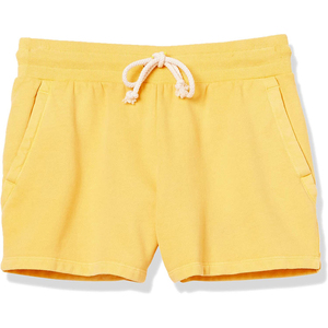 Shorts Casuales de Mujer, Cintura Media, Cordón Ajustable, Color Sólido, Bolsillos, Poliéster/Algodón, Transpirables, Tejido, Corte Regular, con Botones - Product Image 6