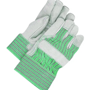 Gants de travail en cuir de buffle de qualité supérieure, gants de protection en cuir et coton pour ouvriers du bâtiment canadiens, sécurité industrielle - Product Image 5