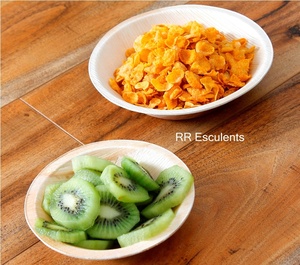 Natural Compostable Areca Leaf Bowls Disposable Biodegradable Heavy Duty <b>Dinnerware</b> For Sustainable Food Service And Events - Product Image 3