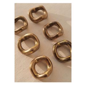 Elegante Anillo para Servilletas de Metal, Hecho a Mano, Accesorio Decorativo para la Mesa, para una Experiencia de Cena Formal - Product Image 3