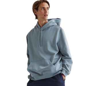 Sudadera con Capucha Extra Grande Premium, Personalizada, de Algodón Grueso, Estilo Urbano, con Logotipo Bordado, para Invierno - Product Image 3