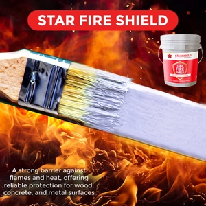 สีเคลือบกันไฟ Star Fire Shield สำหรับผนังภายในและภายนอกอาคาร สีอะคริลิกชนิดน้ำ - Product Image 3