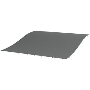 Telo di Ricambio Moderno 10x10 per Pergola Grigio Scuro con Protezione UV - Facile Installazione Serie 84C 038 - Product Image 1