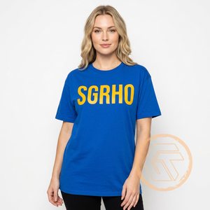 เสื้อยืดชมรมนักศึกษาหญิง GREEK TREASURES Sigma Gamma Rho ขายส่ง ผ้าฝ้ายเจอร์ซีย์ 100% คอกลม แขนครึ่งตัว สำหรับฤดูร้อน เป็นมิตรกับสิ่งแวดล้อม - Product Image 5