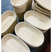 Cesta de Mimbre Ecológica Hecha a Mano para Fermentación de Pan, de Ninh Binh, para Hornear Pan