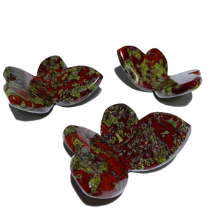 Venta al por mayor de piedra de sangre de dragón natural, alas de mariposa 3D talladas en cristal, piedra energética, espécimen mineral curativo, decoración de oficina - Product Image 5