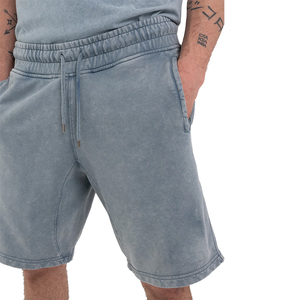 <b>Jeans</b> Style Summer Custom Patch Logo High Quality Vintage Manufacturer 100% Cotton Sweat <b>Men</b> Acid Wash Shorts - Product Image 5