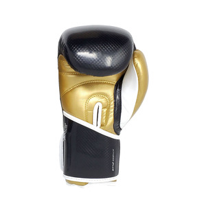 Gants de boxe en cuir synthétique QST INTERNATIONAL 12oz 16oz avec fermeture auto-agrippante, support de poignet rembourré, entraînement en salle de sport, logo personnalisé OEM - Product Image 4