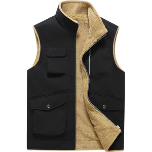 Gilets matelassés personnalisés OEM, vestes d'équitation chaudes et rembourrées, vêtements d'hiver décontractés, gilets rembourrés pour hommes. - Product Image 2