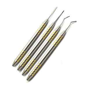 Instruments dentaires, kits dentaires, ensemble d'élévateurs radiculaires PDL, outils en acier inoxydable pour l'extraction dentaire, ensemble PDL, matériel médical - Product Image 4